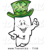 Vector Illustration of a St Patricks Day Guy Leprechaun by Mascot Junction