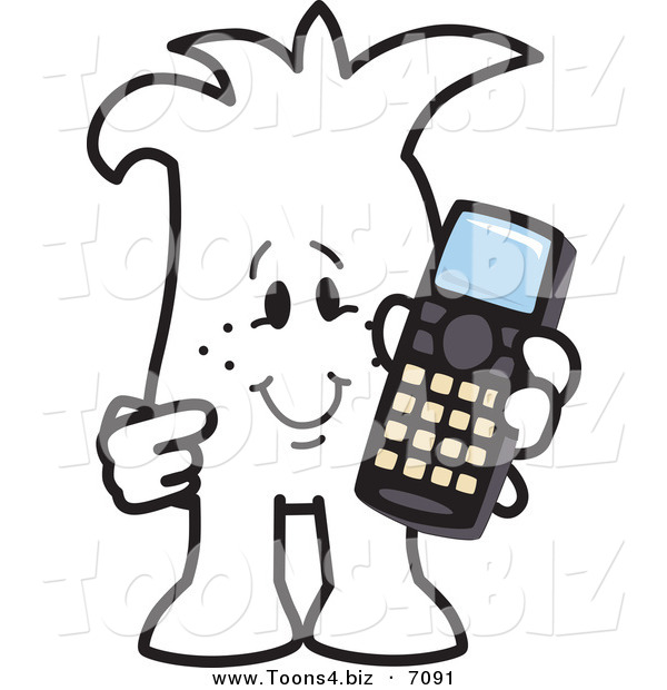 Vector Illustration of a Guy Holding a Phone