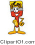 Illustration of a Cartoon Paint Brush Mascot Pointing at the Viewer by Mascot Junction