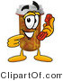 Illustration of a Cartoon Pill Bottle Mascot Holding a Telephone by Mascot Junction