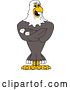 Vector Illustration of a Cartoon Bald Eagle Mascot with Folded Arms by Mascot Junction