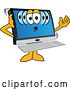 Vector Illustration of a Cartoon Dizzy PC Computer Mascot by Mascot Junction