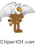 Vector Illustration of a Cartoon Griffin Mascot by Mascot Junction