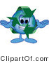 Vector Illustration of a Cartoon Recycle Mascot by Mascot Junction