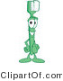 Vector Illustration of a Cartoon Toothbrush Mascot Pointing Outwards by Mascot Junction