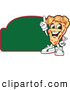 Vector Illustration of a Happy Pizza Mascot Character Sign or Logo 5 by Mascot Junction