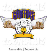 Vector Illustration of a Cartoon Griffins Mascot Logo by Mascot Junction