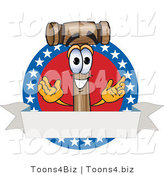 Vector Illustration of a Cartoon Mallet Mascot by Mascot Junction