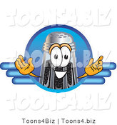 Vector Illustration of a Cartoon Pepper Shaker Mascot Logo by Mascot Junction