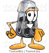 Vector Illustration of a Cartoon Pepper Shaker Mascot Pointing at the Viewer by Toons4Biz