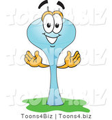 Vector Illustration of a Cartoon Water Tower Mascot - 2 by Toons4Biz