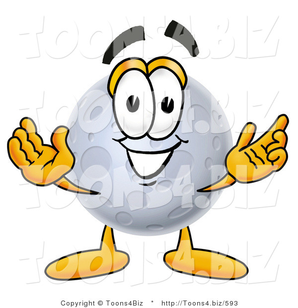 Illustration of a Cartoon Moon Mascot with Welcoming Open Arms