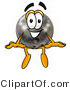 Illustration of a Bowling Ball Mascot Sitting by Mascot Junction