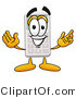 Illustration of a Cartoon Calculator Mascot with Welcoming Open Arms by Mascot Junction