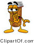 Illustration of a Cartoon Pill Bottle Mascot Whispering and Gossiping by Mascot Junction
