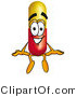 Illustration of a Medical Pill Capsule Mascot Sitting by Mascot Junction