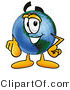 Vector Illustration of a Cartoon Globe Mascot Pointing at the Viewer by Mascot Junction