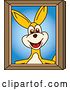 Vector Illustration of a Cartoon Kangaroo Mascot Portrait by Mascot Junction