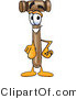 Vector Illustration of a Cartoon Mallet Mascot Pointing at the Viewer by Mascot Junction