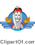 Vector Illustration of a Cartoon Rocket Mascot Logo by Mascot Junction
