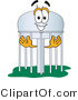 Vector Illustration of a Cartoon Water Tower Mascot - 1 by Mascot Junction